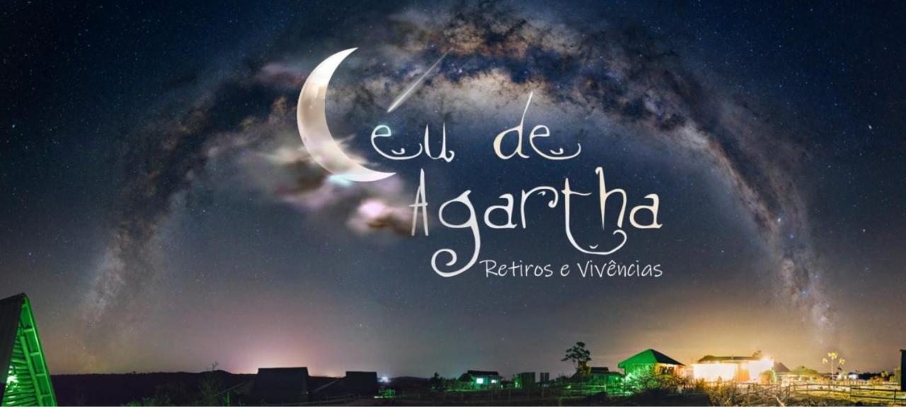 Hotel CÉU DE AGARTHA Retiros e Vivências Alto Paraíso de Goiás Esterno foto